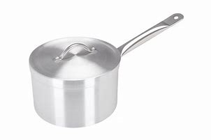 18cm Aluminium Heavy Duty Saucepan Metal Handle - 3018