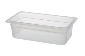 1/3 One Third Size Polypropylene Gastronorm Container (100mm) - 6731