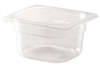 1/6 One Sixth Size Polypropylene Gastronorm Container (100mm) - 6751