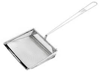 Stainless Steel Square Skimmer 8'' (30 mesh) - 7283