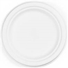 Bagasse Round Plate 7'' (Pack of 1000) - 91002