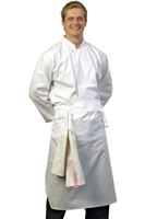 Exec Chef Apron White - A024