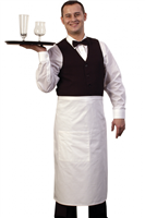 Bistro Apron White - A025