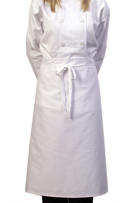 Chef Apron 30'' White - A027