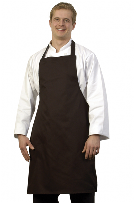 Black Bib Apron - One Size - A032