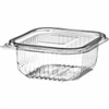 Somoplast 918 Clear Hinged Rectangular Container 600cc (Deep) Pack of 600 - HSC66