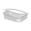 Somoplast 960 Clear Hinged Rectangular Container 600cc (Shallow) Pack of 500 - HSC67