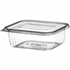 Somoplast 961 Clear Hinged Rectangular Container 750cc Pack of 500 - HSC68