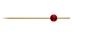 Ball Skewers Red (Pack of 1000) - 110mm