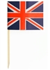 UK Flag Skewer (Pack of 1000) - 80mm tall (44 x 34 print)