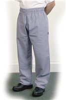 Blue Check Baggy Trouser - Sizes XS to XXL - T002