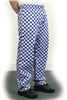 Blue Check Baggy Trouser - Sizes XS to XXL - T009