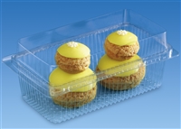 GPI TraitipackÂ® Clear Hinged Containers (Pack of 200) X115H100